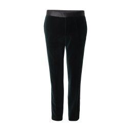 BOSS Pantaloni cu dungă 'Genius Tux' verde închis