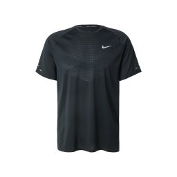 NIKE Tricou funcțional 'ADV STRIDE' gri deschis / negru