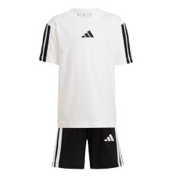 ADIDAS SPORTSWEAR Îmbrăcaminte sport 'Essentials' negru / alb
