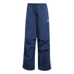 ADIDAS ORIGINALS Pantaloni '3-Stripes Woven Parachute' albastru marin / alb
