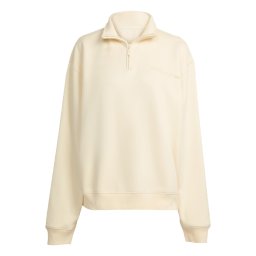ADIDAS ORIGINALS Bluză de molton 'Essentials' alb lână