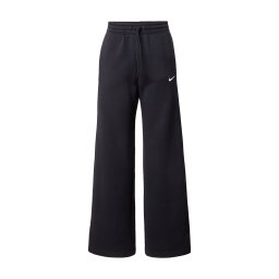Nike Sportswear Pantaloni 'Phnx Flc' negru / alb