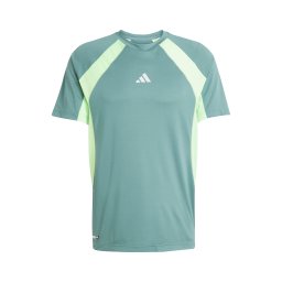 ADIDAS PERFORMANCE Tricou funcțional 'Tech App' verde / verde deschis / alb