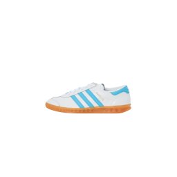 ADIDAS ORIGINALS Sneaker low 'HAMBURG' albastru deschis / alb