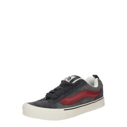 VANS Sneaker low 'Knu Skool' gri închis / roşu închis / alb