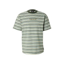 VANS Tricou 'Cameron' crem / albastru deschis / oliv / portocaliu
