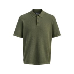 JACK & JONES Tricou 'JJEGeorge' oliv