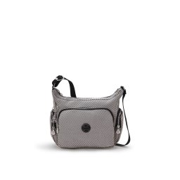 KIPLING Geantă de umăr 'Gabb S' negru / alb