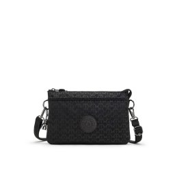 KIPLING Geantă de umăr 'Riri' gri metalic / negru