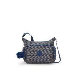 KIPLING Geantă de umăr 'Gabb S' bej închis / bleumarin / albastru deschis
