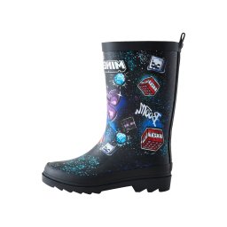 Next Cizme de cauciuc 'Minecraft' albastru / roşu închis / negru / alb