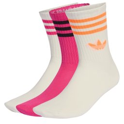ADIDAS ORIGINALS Șosete roz / negru / alb