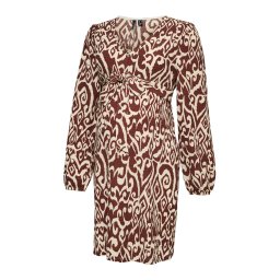 Vero Moda Maternity Rochie 'VMMFRIGA' bej / maro