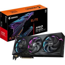 GIGABYTE GV-R9070XTAORUS E-16GD Radeon RX 9070 XT 16GB GDDR6 AORUS ELITE PCIE