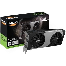 INNO3D N506T2-16D7X-191073N TWIN X2 OC GeForce RTX 5060 Ti 16GB GDDR7 DLSS4