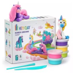 Hey Clay: set mare de plastilină - unicorn