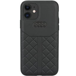 Husa Audi Genuine Leather iPhone 12/12 Pro 6.1" black/black hardcase AU-TPUPCIP12P-Q8/D1-BK