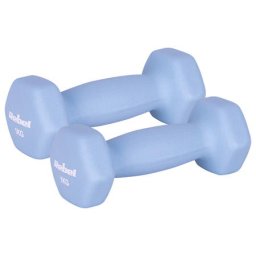 Gantere si greutati GANTERA FONTA INVELIS NEOPREN HEX 2 X 1KG REBEL ACTIVE