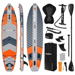 Placa SUP Active RBA-4518, 335x84x15cm, 220kg, Portocaliu