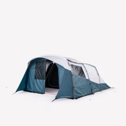 Cort de camping 5 persoane 2 camere, Fresh & Black, Arpenaz 5.2