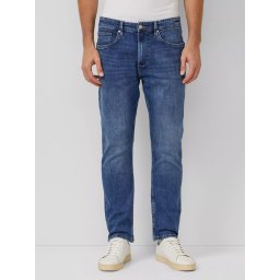 s.Oliver Blugi barbati, Benito, cu talie medie si croiala Regular fit, Straight Leg, Albastru inchis (SELECTATI MARIMEA: 32, SELECTATI LUNGIMEA: 32)