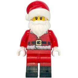 Lego Seasonal Minifigurina hol246b - Mos Craciun