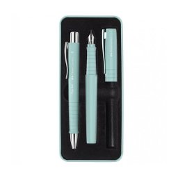 Set pix+stilou Faber Castell Poly Bleu Caraibe, 241053