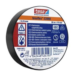 Banda izolatoare Tesa T-53988-11 | 10, Negru