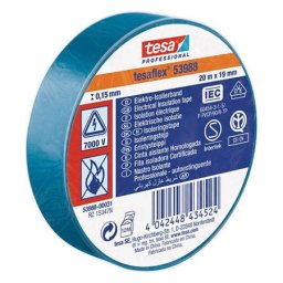 Banda izolatoare Tesa T-53988-41 | 10, Alb
