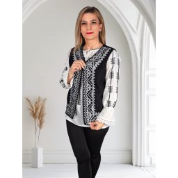 Vesta brodata traditional Nadina 2