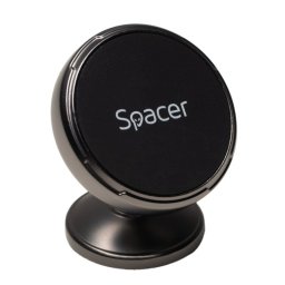 Suport auto magnetic pentru smartphone montare cu adeziv, Spacer SPCH-MAG-FIX-03