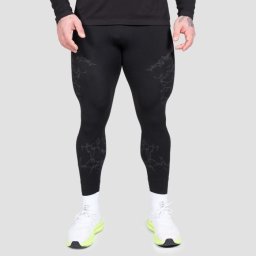 GymBeam Colanți Seamless Static Black XXL