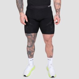 GymBeam Pantaloni scurți Seamless Static Black XXL