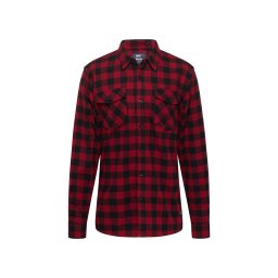 Vintage Industries Cămașă 'Harley' roşu închis / negru