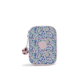 KIPLING Geantă '100 Pens' albastru / verde închis / lila / roz