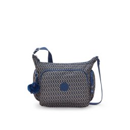 KIPLING Geantă de umăr 'Gabb' bej închis / albastru închis / negru / alb