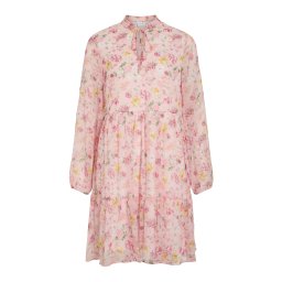 VILA Rochie 'VIFALIA' galben auriu / verde / fucsia / roz pal