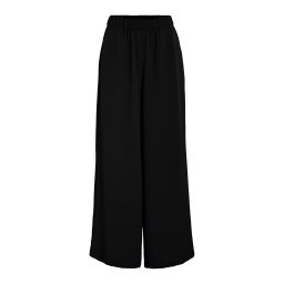 VILA Pantaloni cutați 'VIRella' negru