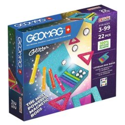 Geomag Glitter: set de 22 de piese