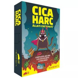 Mârâială de pisici – joc de societate cu hărmălaie între animale - în limba maghiară