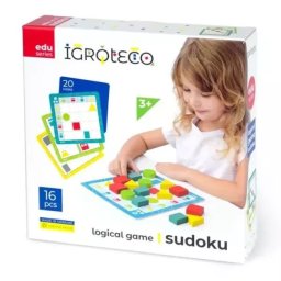 Sudoku, joc logic pentru copii - set de 16 bucăți