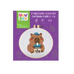 Wow Box: Set de cusut cu ceai cu bule Capybara