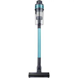 Aspirator vertical fără fir 21.6V, autonomie până la 40 min, putere aspirare 150W, tehnologie Jet Cyclone, fără sac, recipient 0.8L, filtru HEPA, albastru