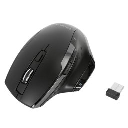 Mouse ERGONOMIC WIRELESS MOUSE, Negru, 1600 dpi, 7 butoane