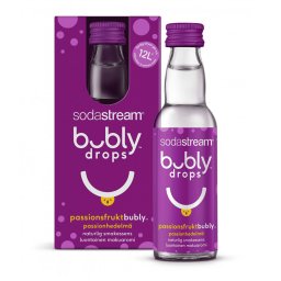 Sirop SodaStream cu aromă de fructul pasiunii Bubly drops™, 40 mlSirop SodaStream cu aromă de fructul pasiunii Bubly drops™, 40 ml
