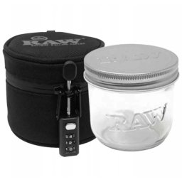 Raw Black Portofel si Borcan Mason Cozy Tehnologie fara miros UV cu Lacat 295ml