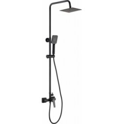 Coloana de dus Deante Blur, negru mat
