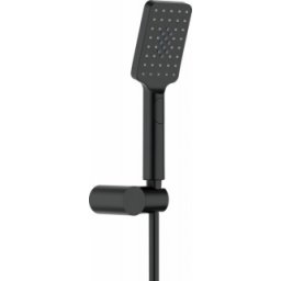 Set dus cu porter Deante Blur, negru mat