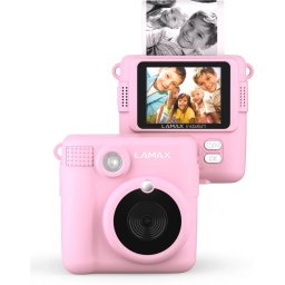 LAMAX InstaKid1 hőpapíros aparat foto roz