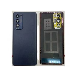 Capac Baterie cu Geam Camera Negru Oppo Find X3 Neo